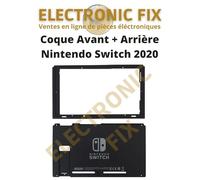 ELECTRONICFIX Coque intégrale 2020 avant et arrière Compatible Nintendo Switch modèle 2020