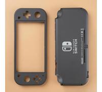 ELECTRONICFIX Coque Intégrale Gris Foncé Compatible avec Nintendo Switch Lite - Façades Avant et Arrière, Boîtier Rigide pour Réparation et Maintenance Console