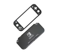 ELECTRONICFIX Coque intégrale Switch Lite Gris foncé Avant et arrière Compatible Nintendo Switch Lite - Remplacement et Réparation
