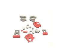 ELECTRONICFIX Kit Lot Complet Bouton/Touche/Commande Switch Lite Rose Corail Gâchettes Déclancheurs Compatible avec Nintendo Switch Lite - Remplacement et Réparation