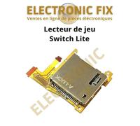 "ELECTRONICFIX Lecteur de Cartouche de jeu sans Prise Jack compatible avec Nintendo Switch lite HDH-001- Pièce de Rechange Haute Qualité pour Réparation Console"