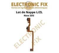 "ELECTRONICFIX - Lot de Nappe Contacteur/Flex/Ruban Bouton Gâchette L/ZL Câble Flexible Compatible avec Nintendo New 3DS - Remplacement et Réparation"