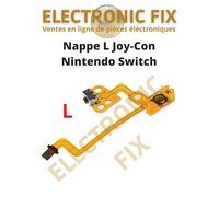 ELECTRONICFIX Nappe Bouton L Touche Manette Joy-con Ruban Compatible avec Nintendo Switch