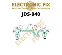 ELECTRONICFIX Nappe Conductrice JDS-040 Film Circuit interne pour Manette Compatible avec PlayStation 4 JDS-040