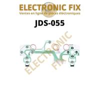 ELECTRONICFIX Nappe Conductrice JDS-055 Film Circuit interne pour Manette Compatible avec PlayStation 4 JDS-055