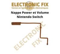 ELECTRONICFIX Nappe Contacteur Bouton Power et Volume Câble flexible de remplacement pour Nintendo Switch