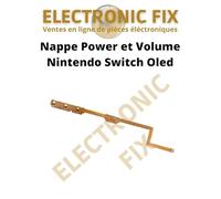 ELECTRONICFIX Nappe Contacteur Oled Bouton Power et Volume Câble flexible de remplacement pour Nintendo Switch Oled