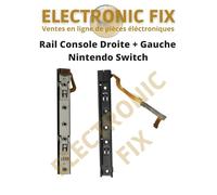 ElectronicFix Original Rails Glissières Droite & Gauche Remplacement Original pour Console Nintendo Switch