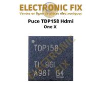 ELECTRONICFIX - Puce Original Port HDMI 4K Retimer TDP158 IC Module électronique Compatible avec Xbox One X - Réparation Carte Mère, Correction Signal Vidéo, Réparation et Remplacement