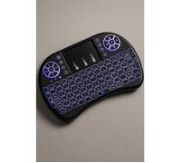 ELECTRONICFIX Télécommande Rii Mini Clavier i8 Rétroéclairage AZERTY Touchpad Smart TV, PC