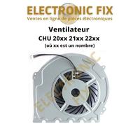 ELECTRONICFIX Ventilateur de Refroidissement Interne Compatible avec PlayStation 4 Slim Cooling Fan 20xx 21xx / 22xx (où xx est un nombre) - Pièce de Remplacement et Réparation Fiable
