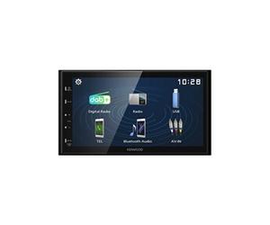 Electronics DMX129DAB récepteur multimédia de voiture Noir 64 W Bluetooth