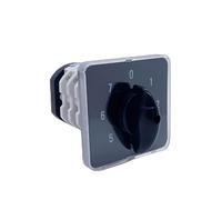 ElectronicSwitch 0-7 Positions 25A 4 Pole Electrical Changeover Selector Operation Main Manual Transfer Rotary Cam Switch YMZ12-25/4
