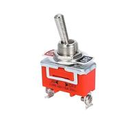 ElectronicSwitch 1pc 15A 250V SPST E-TEN1021 2PIN ON-OFF Toggle Switch Self-locking