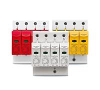 ElectronicSwitch 1pc AC SPD 4P 385V 30-60kA House Surge Protector Protective Low-voltage Arrester Device