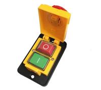 ElectronicSwitch 1pcs DZ05 7 Pins 400V IP55 Three-Phase Electromagnetic Emergency Stop Push Button Switch