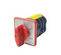 ElectronicSwitch 20A 4KW 3 Position Rotary Switch 3 Poles 12 Terminals Transfer Changeover Cam Selector HZ5-20/4 M05