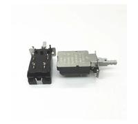 ElectronicSwitch 5pcs DPST Spring Loaded Locking Push Button Switch AC 250V 8A/128A KDC-A11-2