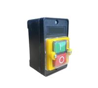 ElectronicSwitch KAO-10KH Push Button Switch 2P Position OFF-ON AC380V 10A Bench Drill Switches With Protective Box