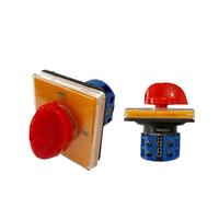 ElectronicSwitch OFF-ON 690V 20A Electrical 8 Terminals LW28-20 LW26-20 Series Rotary Changeover Cam Switch LW26-20/2DS
