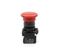ElectronicSwitch Red Round type Mushroom head XB5-AS542 Emergency Stop Push Button Switch 1NC