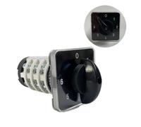 ElectronicSwitch Rotary Knob 6 Position 0-6 YMZ12-20/4 Manual Electrical Changeover Cam Switch 20A 690V 4 Section