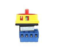 ElectronicSwitch SZD11-25/400010 ON OFF 4P 25A Rotating Main Control Load Circuit Breaker Switch Power Cut Off Load On/Off