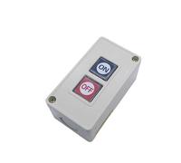 ElectronicSwitch TPB-2 ON-OFF Push Button Switch Two Position Momentary/Reset With Protective Box Control Electrical Starter 3A 380VAC