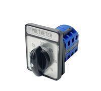 ElectronicSwitch Voltmeter OFF-RN-SN-TN-TR-ST-RS Three Poles 20A 7 Position Rotary Cam Switch Interruptor LW26-20YH5/3 CA10