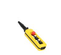 ElectronicSwitch XAC-4713 One Speed Hoist Crane 4 Pushbuttons Pendant Control Station With Emergency Stop