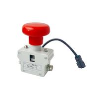 ElectronicSwitch ZJK300A DC Power Emergency Stop Red Push Button Switch With Wire