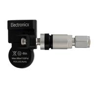 Electronicx 1 capteur de pression des pneus RDKS compatible avec BAW X3 2016-2025 - 433 MHz préprogrammé, valve métallique argentée, système de contrôle de la pression des pneus TPMS - Capteur unique