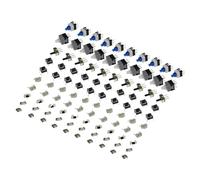 Électronique 10 types d'interrupteurs tactiles Bouton-poussoir SMD Interrupteur tactile 100 pièces
