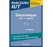 Electronique - 3e éd Jean Duveau (Auteur), Marcel Pasquinelli (Auteur), Michel Tholomier (Auteur)
