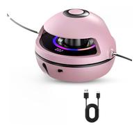 Électronique Corde a Sauter Enfant, Corde a Sauter Sans fil avec Compteur, Télécommande Bluetooth, Musique Lumineuse, 10 Vitesses Corde a Sauters Sport, Cordes à Sauter pour Garçons et Filles (Rose)