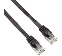 EFB Elektronik K8107SW.2 : Câble réseau Cat6a U/UTP 2m RJ-45 contacts or, 10000 Mbit/s (10GBase-T), cuivre, PVC noir, 500 MHz, AWG 30/7