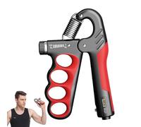 Électronique Grip Musculation Main Avec Compteur, avants Bras Muscu Trainer Avec Écran LCD, Réglable De 5 À 100kg, Entraîneur De Force De Préhension Pour Le Sport Renforcer Les avants-Bras