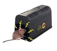 Électronique Mouse Trap, Rat Souris Piège Électrique Réutilisable, Souricière Killer, Souris Rongeur Attraper Catcher, Hige Tension des Animaux Tuer Insecticide Piège