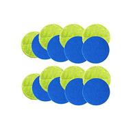 électronique sans Fil de Remplacement de Balai à Franges à récurer Pads, 8 Patins en Microfibre et 8polisher Coussinets pour Une Utilisation en intérieur