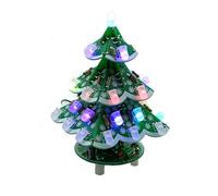 Électronique Soudure Pratique Apprentissage Interactif LED Fluide Lumière Fluide Fun Advent Electronique Projet Décorations LED Clignotant Arbre de Noël Décor