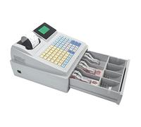 Electronique SystèMe De Point De Vente Caisse Enregistreuse,8 Digital Display Dispush Registre Avec 3 Bill 4 Coin Cash Tray, Multifonction Case Enregistreuse Pour Petites Entreprises/Commerces