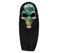 Electroplate Skull Hood