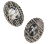 Electroplated Double-Sided Cutting Disc Diamond Saw Blade Angle Grinder Grinding Wheel For Marble Granite Tile & Concrete(115mm)