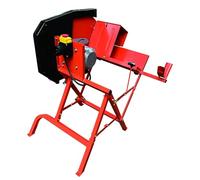 ELECTROPOWER -Scie à bûche électrique 2200w 405mm, Idéale pour bois de chauffage jusqu’à Ø135 mm