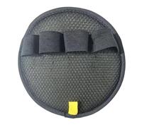 Electrostatic Pet Hair Remover Glove | Double Sided Dog Grooming Tool | Round Shape Hair Removal Glove | for Cats Dogs Puppy Kitten Home Office Indoor Couch Carpet Car Seat 6.3x6.3x0.39 inches