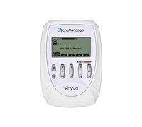 Electrostimulateur Chattanooga Physio | 4 canaux indépendants, TENS/NMES, 4 câbles Mi-Sensor inclus, 120 mA, 1-150 Hz, Muscle Intelligence, Garantie 3 ans