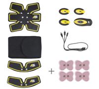 HMS Electrostimulateur Abs Master Pro – Noir – TU Unisexe