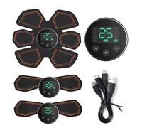 Électrostimulateur musculaire 125hz-48hz - BEARWIN - 4,2v 8 modes 25 niveaux réglablestemps de travail 3 heuresceinture de fitness