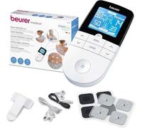 Électrostimulateur Musculaire - Beurer - Em49 - Tens/Ems/Massage - 4 Électrodes Incluses - Compact Et Portable Multicolore