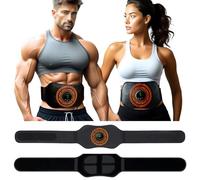 Electrostimulateur Musculaire,Ceinture Abdominale Electrostimulation, 12 Modes 20 Niveaux pour Stimulateur Musculaire Femme Homme Entraînement Abdominal Rechargeable